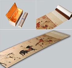 松潘馆藏书画复制博物馆书画复制服务