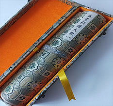 松潘书画装裱案例